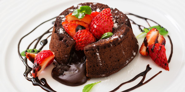 Molten Brigadeiro Cake