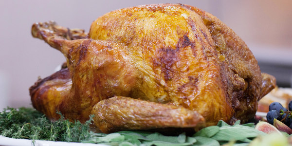 Martha Stewart's Upside-Down Turkey