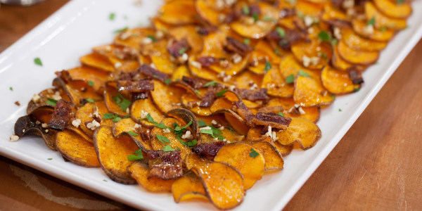  Bacon Maple Pecan Sweet Potato Chips