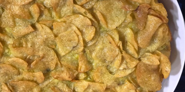 3-Ingredient Potato Chip Omelet