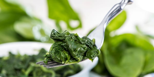 Wilted Spinach with Garlic