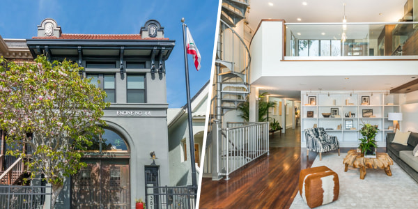See inside this 1900s firehouse that is now a home