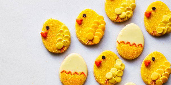 Martha's Easter Chick Cookies