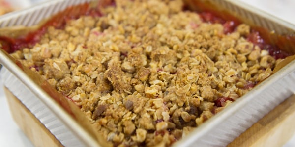 Strawberry-Rhubarb Crisp