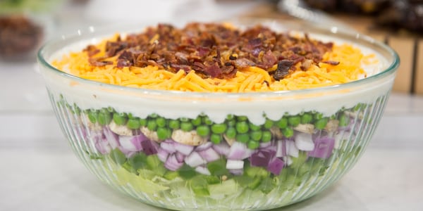 Layered Veggie Salad