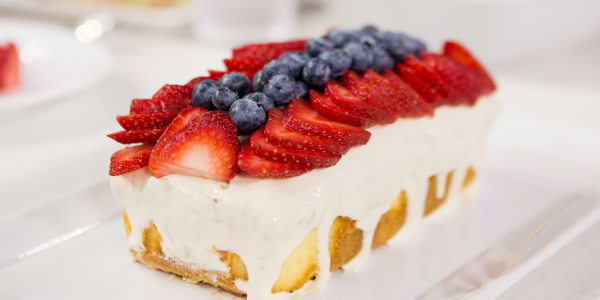 Sunny's Easy Patriotic Poke Cake