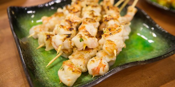 Grilled Shrimp with Yuzu Butter
