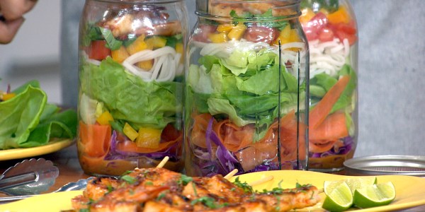 Asian-Inspired Mason Jar Salad