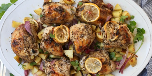 Greek Sheet Pan Chicken