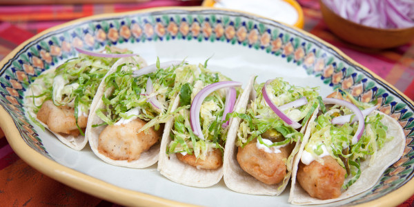 Ensenada-Style Fish Tacos