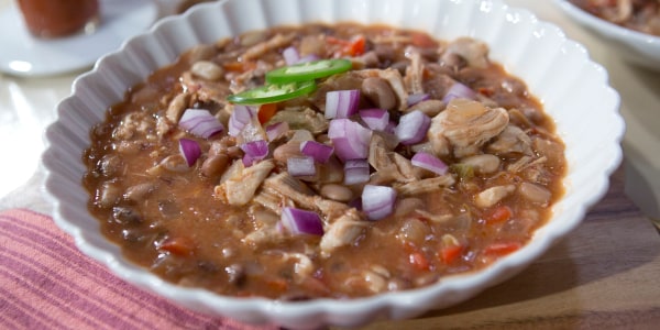 Slow-Cooker Tex-Mex Chicken and Beans