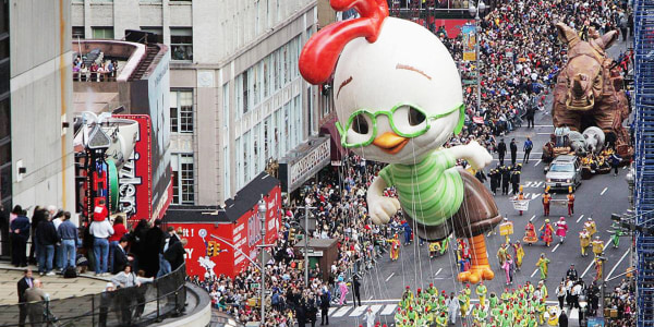 Macy's Thanksgiving Parades of the past