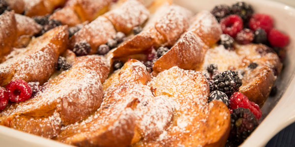 French Toast Casserole with Mixed Berries