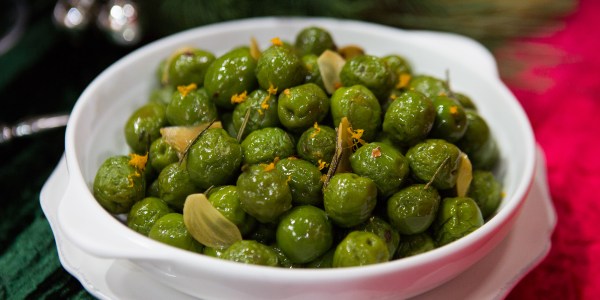 Roasted Olives with Orange And Rosemary