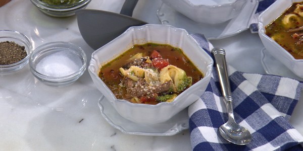 Beef and Tortellini Soup