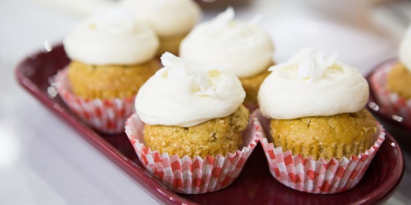 Light and Fluffy Coconut Cupcakes