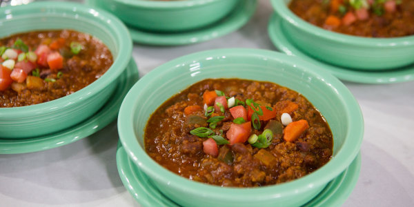 Chili with Beef, Veal and Sausage