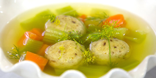 Chicken Fat Matzo Ball Soup