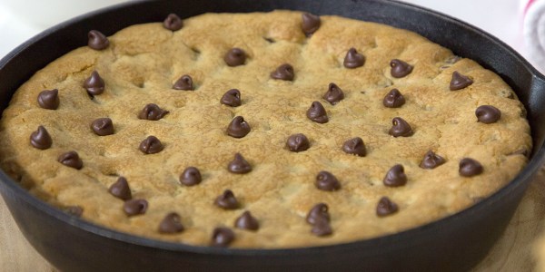 Chocolate Chip Cookie Dough Skillet