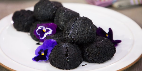 Black Forbidden Rice Arancini