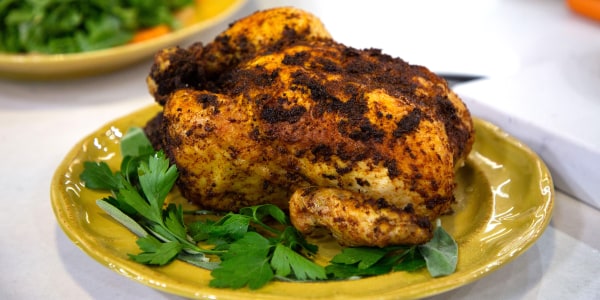 Harissa Roasted Chicken