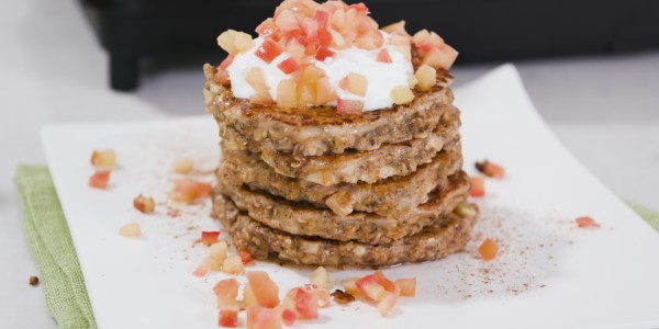 Joy Bauer's Apple Protein Pancakes