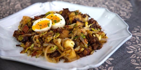 Ina Garten's Short Rib Hash and Eggs