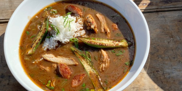 Chicken and Andouille Sausage Gumbo