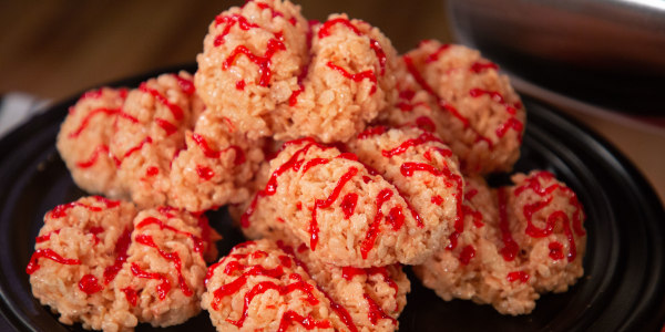 Rice Cereal Treat Brains