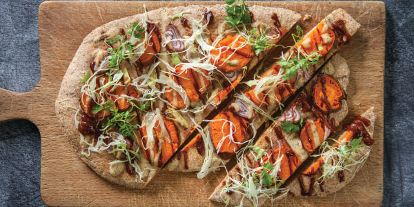 Sweet Potato Barbecue Pizza