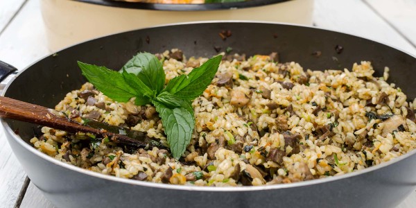 Italian Sausage and Rice Stuffing