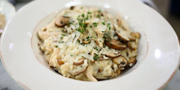 Chicken and Chestnut Risotto