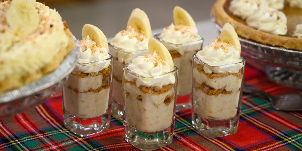 Joy Bauer's Banana Cream Pie Shots