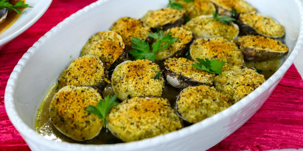 Baked Clams Oreganata