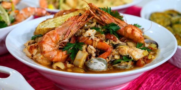 Italian Seafood Stew (Zuppa di Pesce)