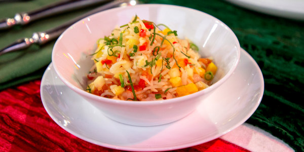 Eric Ripert's Caribbean Fried Rice with Shrimp
