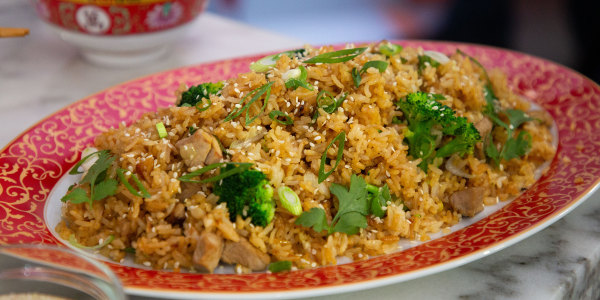 Pork Tenderloin Fried Rice