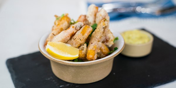 Butternut Squash Fries with Lemon Aioli