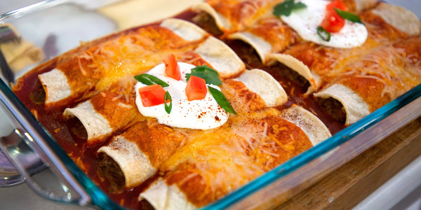 Easiest-Ever Beef Enchiladas