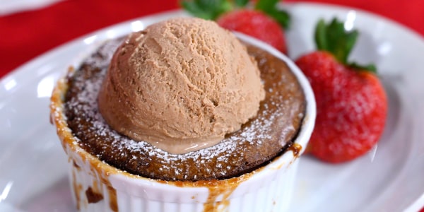 Salted Caramel Chocolate Lava Cakes