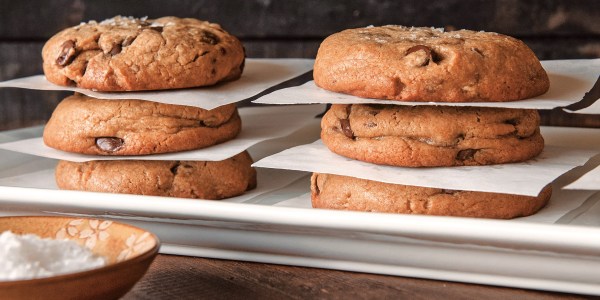 Sweet and Salty Brown Butter Chocolate Chip Cookies