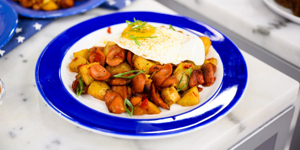 Hot Dog Hash