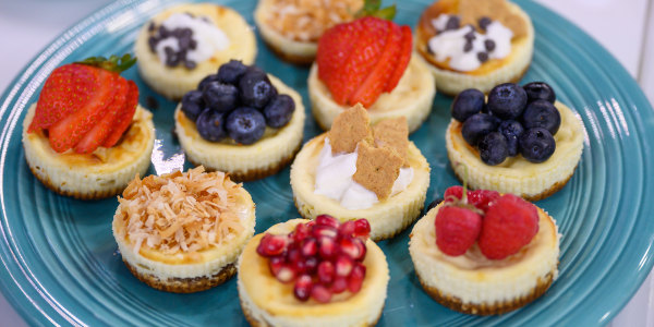 Joy Bauer's Mini Cheesecakes