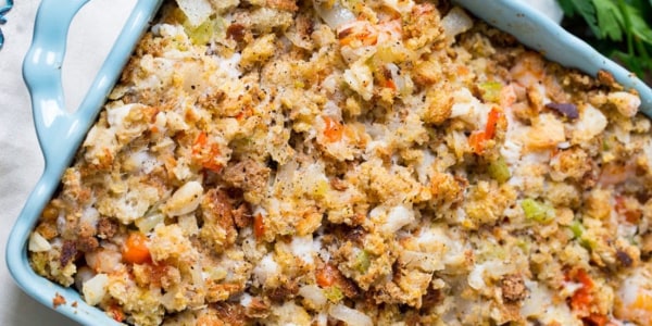 Blue Crab Stuffing with Old Bay Butter