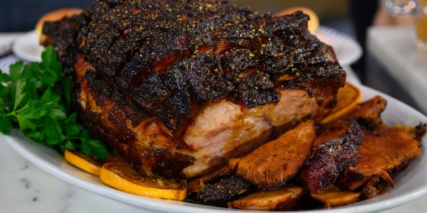 Alison Roman's Peppery Maple-Rubbed Ham with Fixings