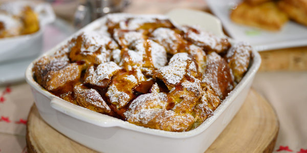 Pumpkin Spice French Toast Casserole