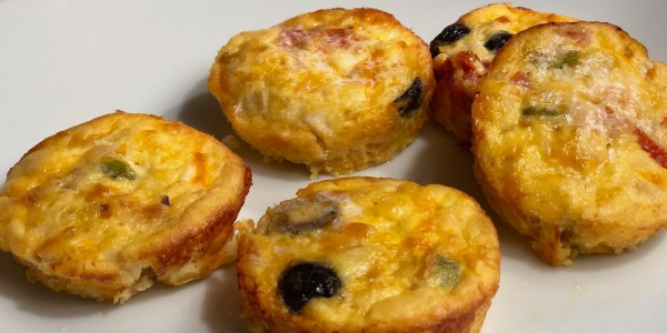 Keto Cheesy Breakfast Egg Bites