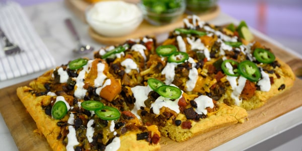 Veggie Chili Pizza