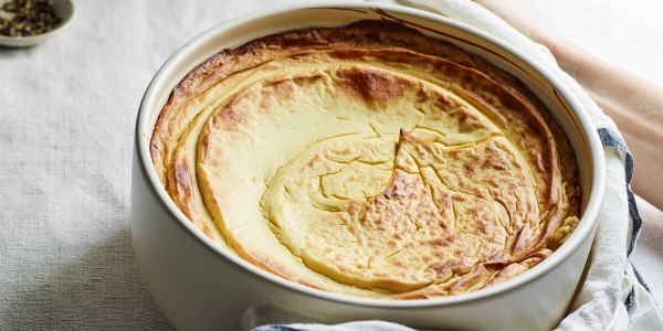 Cauliflower, Leek and Greens Bake