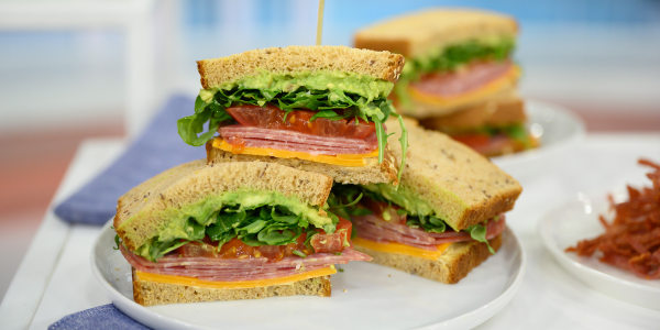 Carson Daly's Fully Loaded Avocado Sandwich